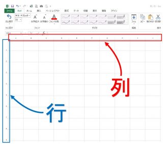 【Excel・エクセル】「行」と「列」どっちがどっち？簡単な覚え方！｜おじさん達のブログ