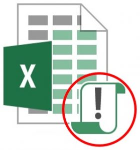 Excel エクセル 突如出現 アイコンにビックリマーク おじさん達のブログ