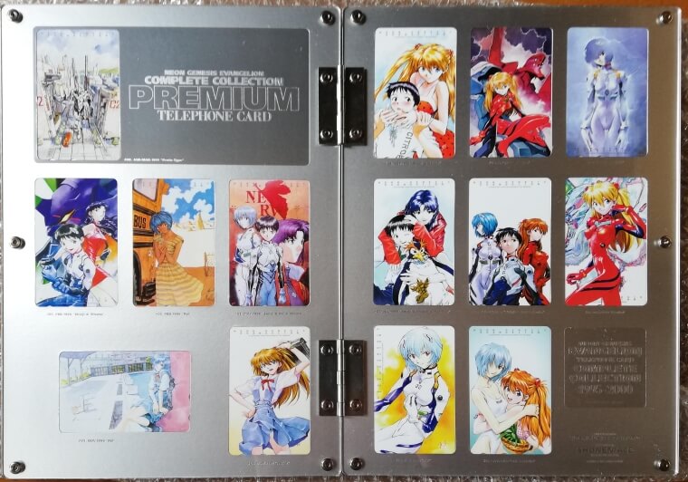 新世紀エヴァンゲリオン COMPLETE COLLECTION 1995-2009!テレカ内容